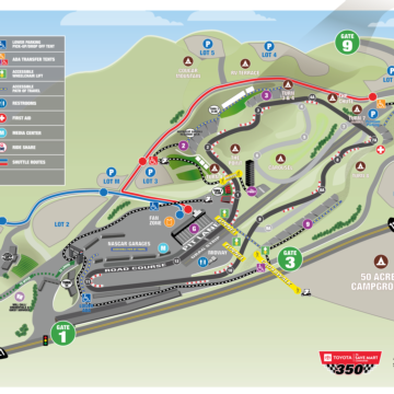 NASCAR ADA Map