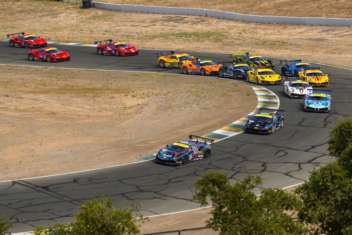 Ferrari Challenge North America Events Sonoma Raceway