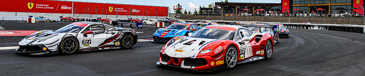 Ferrari Challenge North America Header