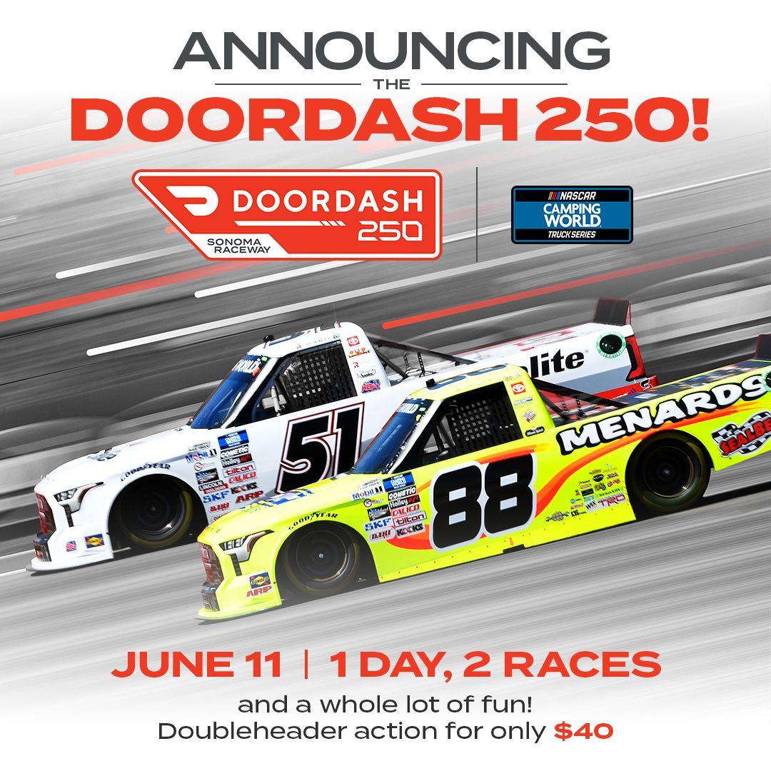 DoorDash Named Title Sponsor of NASCAR Camping World Truck Series Race