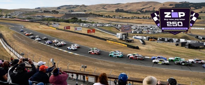 Sonoma Raceway NASCAR Weekend VIP Sweepstakes Header Image